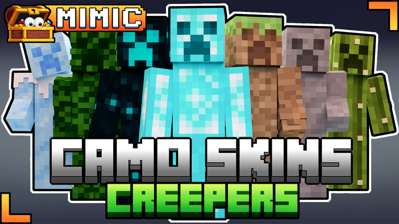 Camo Skins: Creepers Key Art