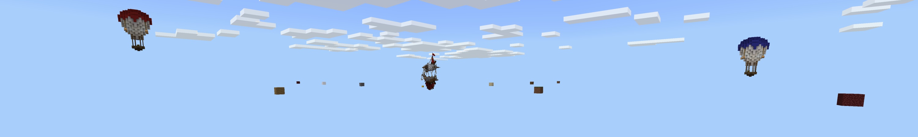 Skyblock One Block Panorama
