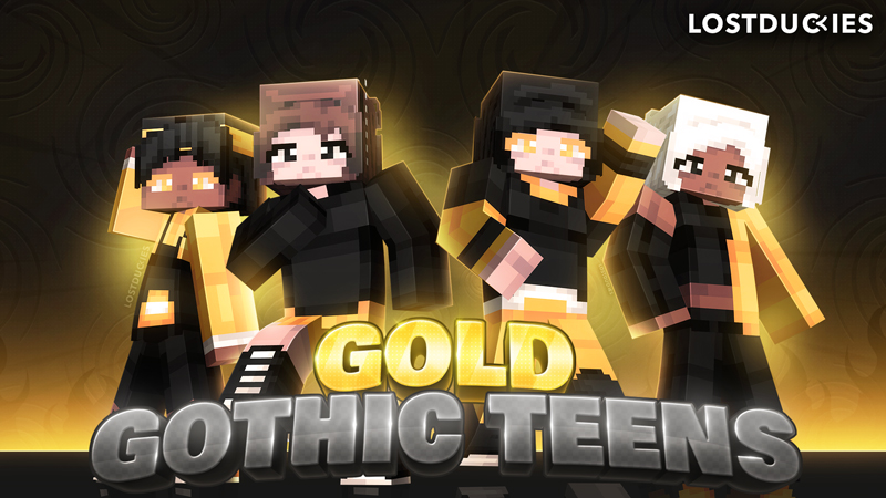 Gold Gothic Teens Key Art