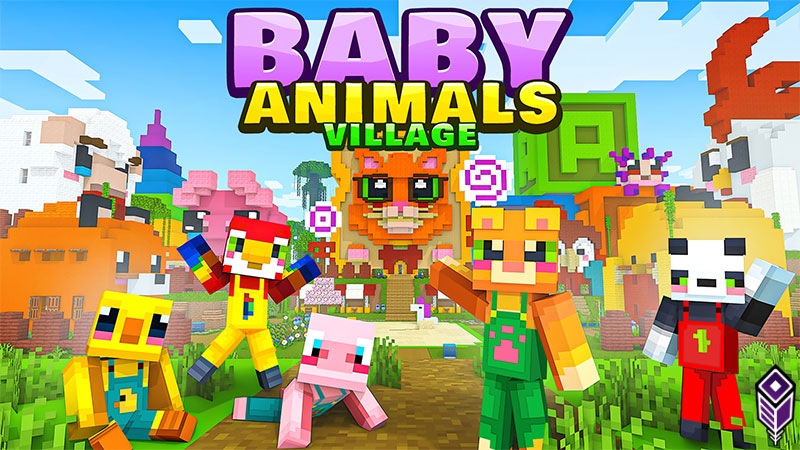 BABY ANIMALS VILLAGE Key Art