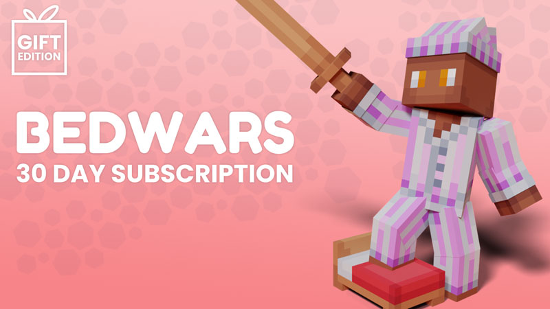 BedWars - 30 Days Gift Key Art