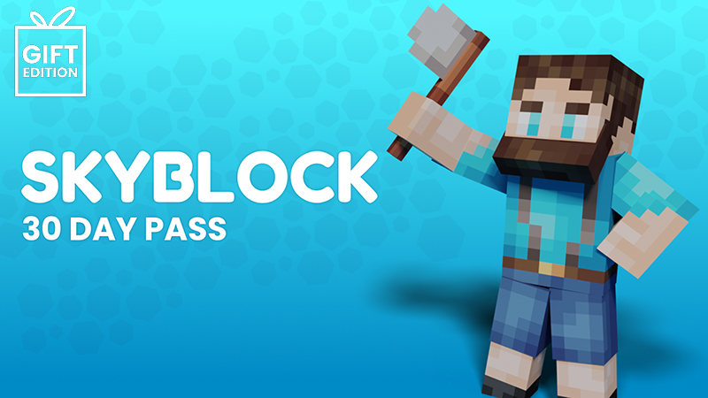 Skyblock Gift - 30 Day Pass Key Art