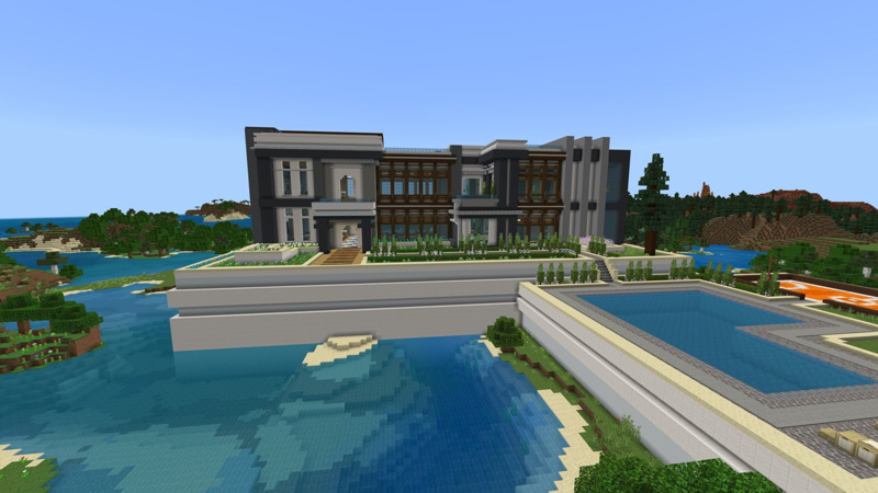 Billionaire Mansion by Pixelusion