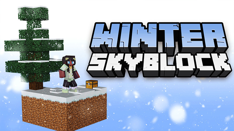 Winter Skyblock Key Art