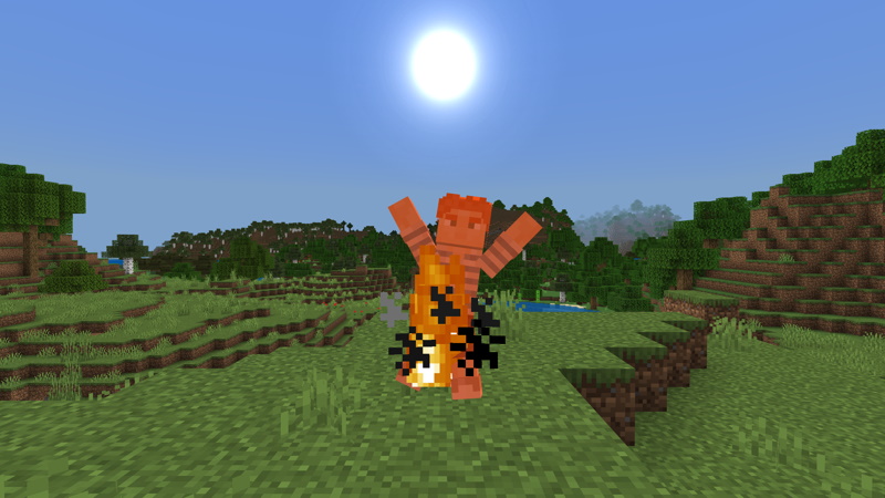 Players burn in the sun Screenshot #1