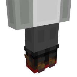 Black Fire Boots on the Minecraft Marketplace by Nitric Concepts