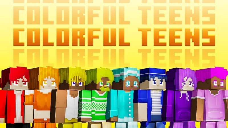 Colorful Teens Key Art