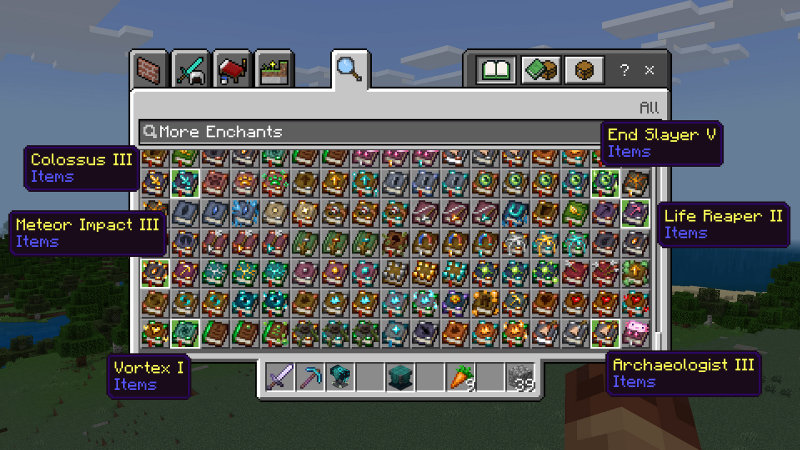 More Enchants 3.0 Add-On by BLOCKLAB Studios