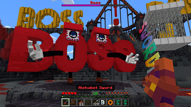 The Alphabet in Minecraft Marketplace