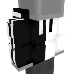 Dual Black White Racer Top