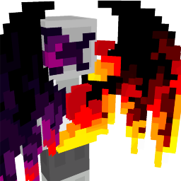 Infernal Fire Demonic Guardian Wings on the Minecraft Marketplace by Diveblocks