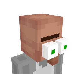 Shocked Villager Head Key Art