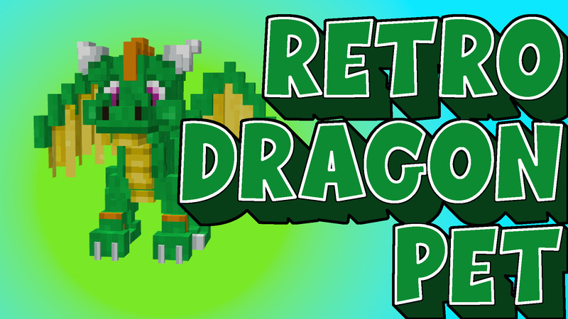 Retro Dragon Pet Key Art