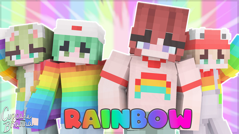 Rainbow Skin Pack Key Art