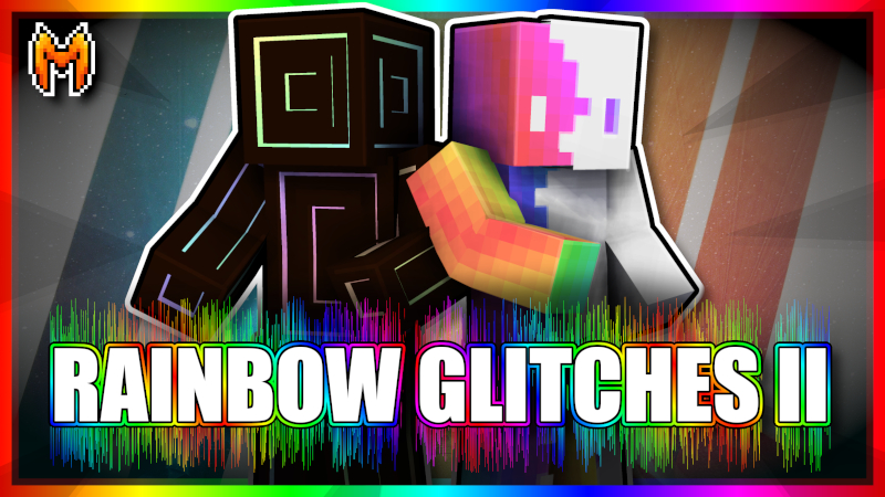 Rainbow Glitches II Key Art