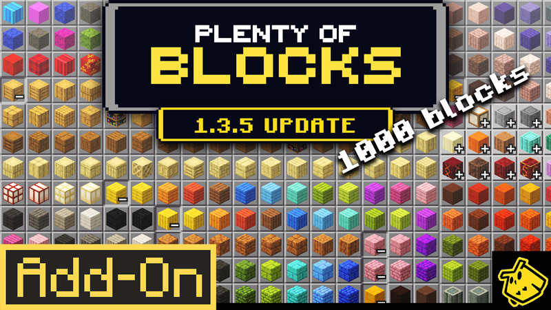 Plenty of Blocks 1.3.5 Add-on Key Art