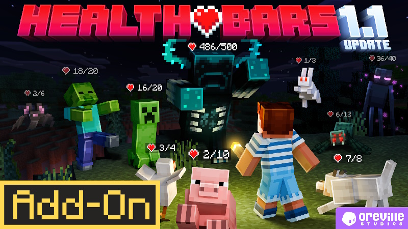 Health Bars 1.1 Add-On Key Art