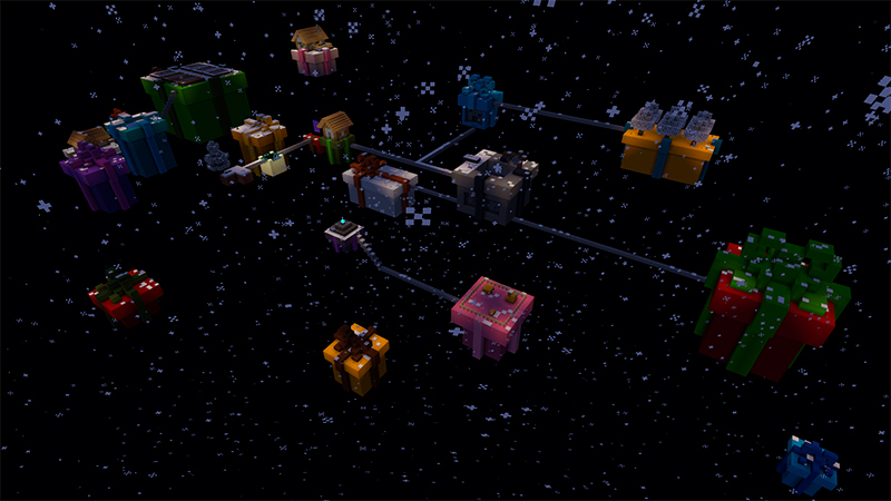 Skyblock Santa Holiday by In Mine