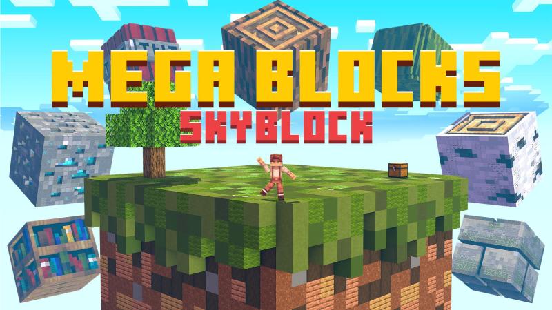 MEGA BLOCKS Skyblock Key Art