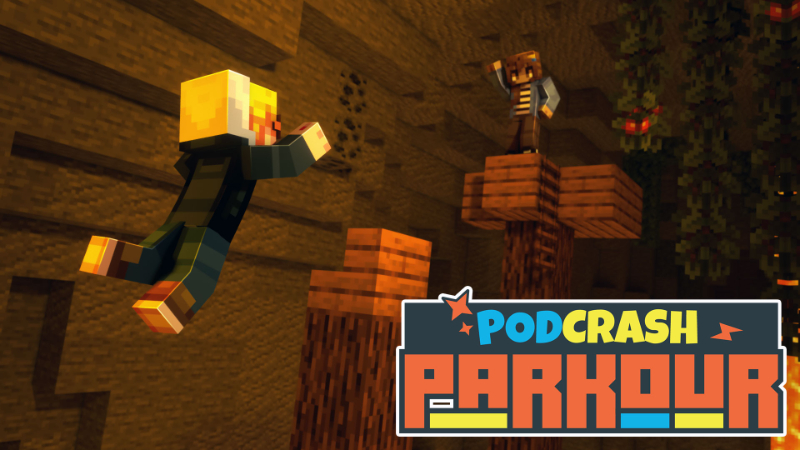 Podcrash Parkour Challenge Key Art