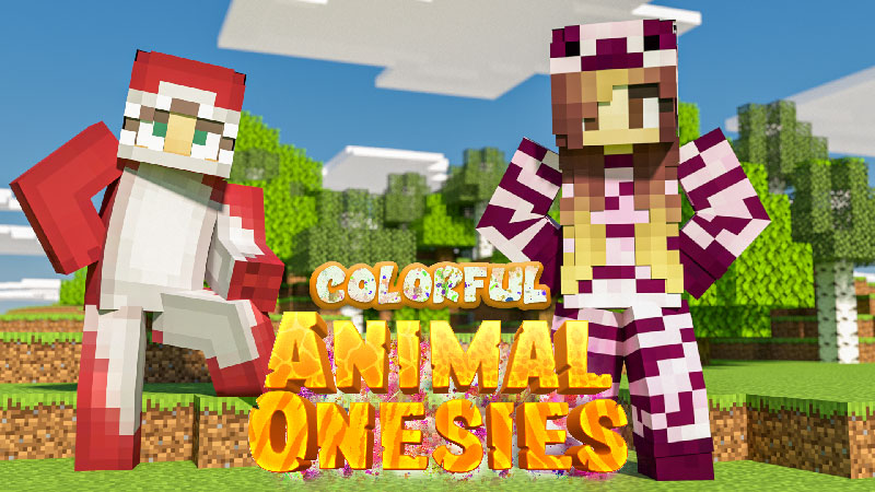 Colorful Animal Onesies Key Art