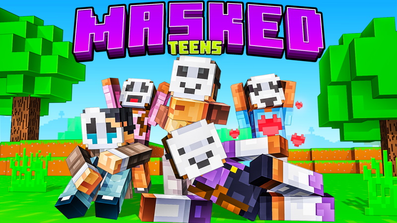 Masked Teens Key Art