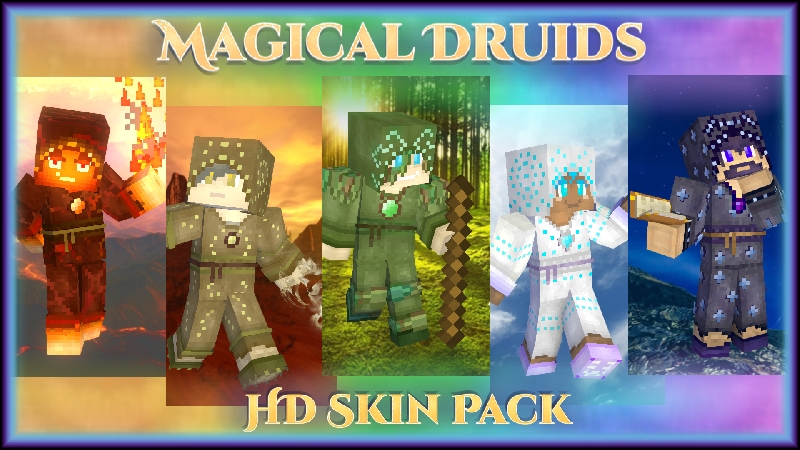 Magical Druids HD Skin Pack Key Art