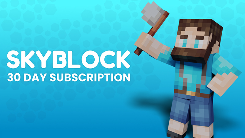 Old - Skyblock - 30 Days Key Art
