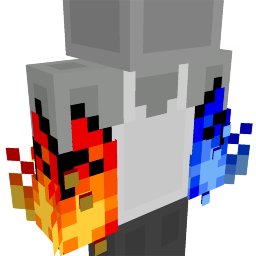 Red and Blue Fire Hands