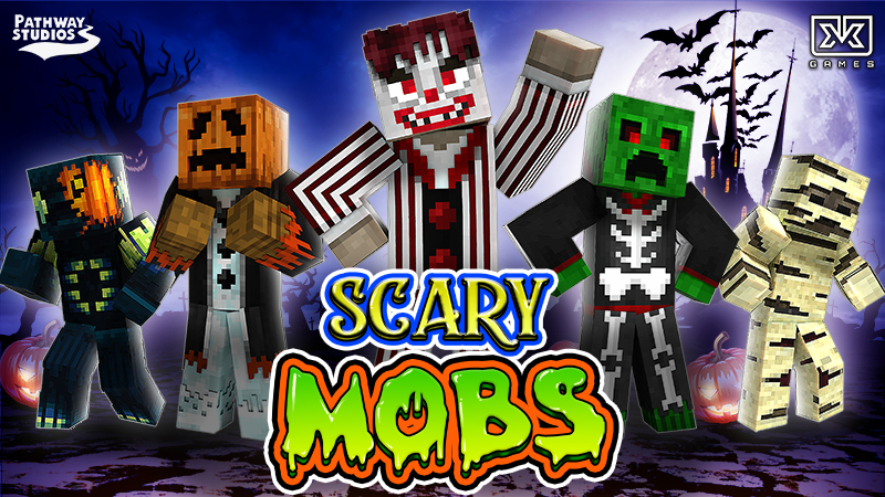 Scary Mobs Key Art