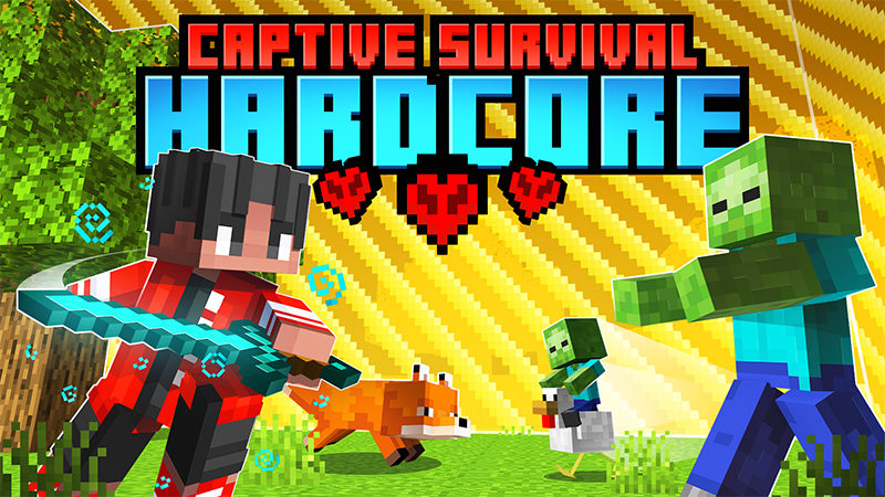 CAPTIVE SURVIVAL HARDCORE Key Art