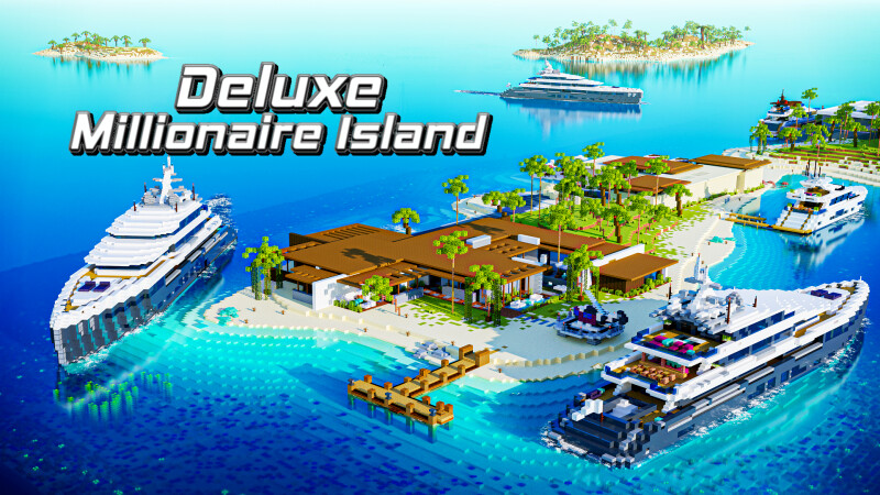 Deluxe Millionaire Island Key Art