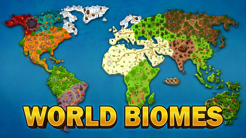 World Biomes Key Art