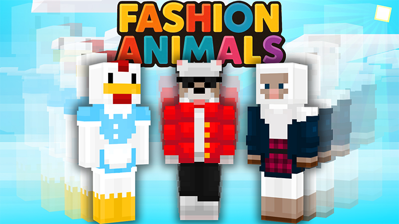 Fashion Animals on the Minecraft Marketplace by Blue Depth Games