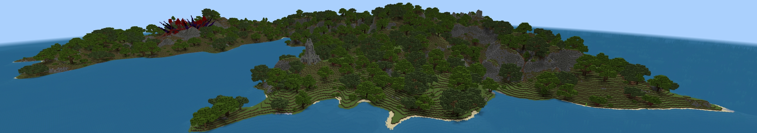 Island Survival Panorama