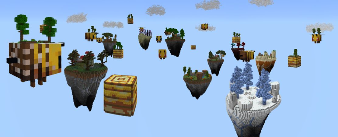 Bee Skyblock Panorama