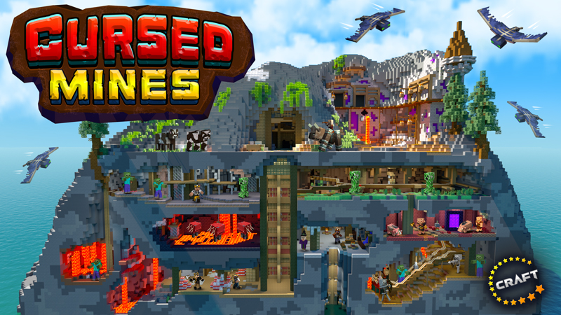 Cursed Mines Key Art