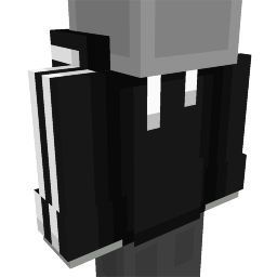 Black Jogger Hoodie on the Minecraft Marketplace by WildPhire