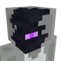 Half Enderman Face Key Art