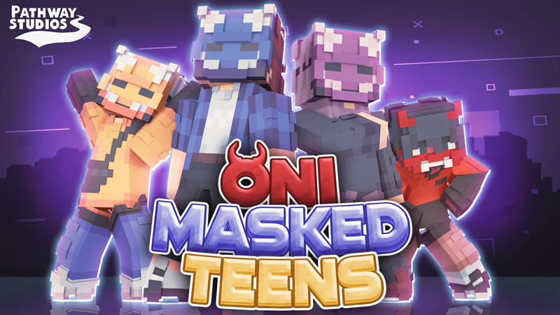 Oni Masked Teens Key Art