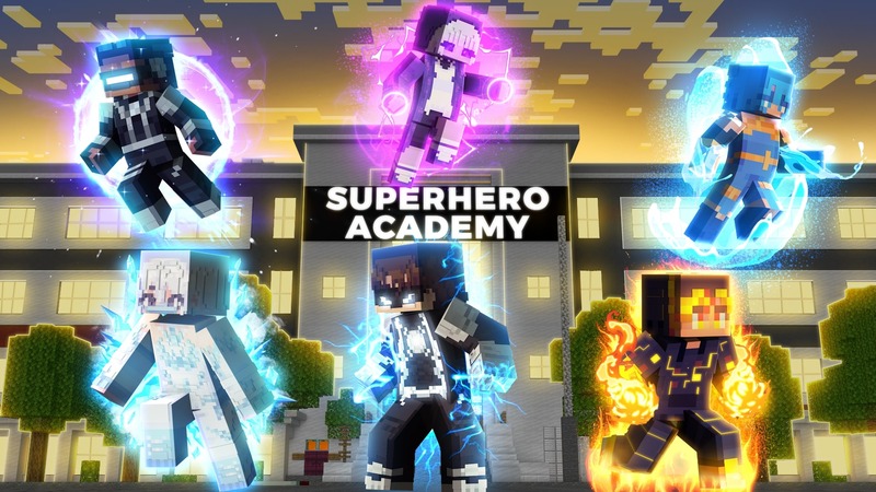 Superhero Academy (HD) Key Art
