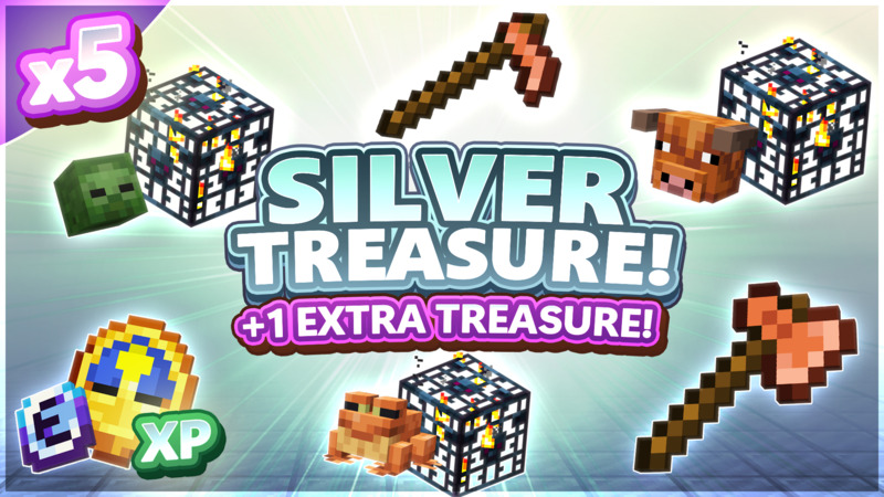 [BedWars SMP] 5x Silver Treasure [+1 FREE]