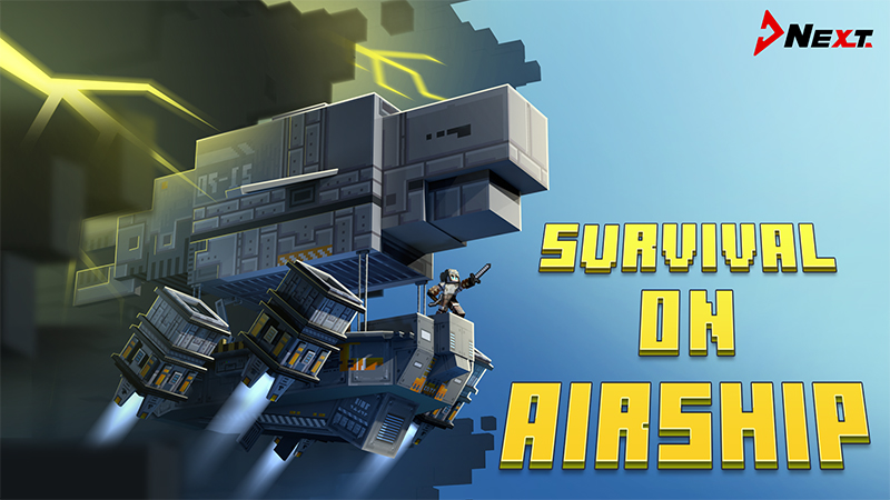 Survival on airship Key Art