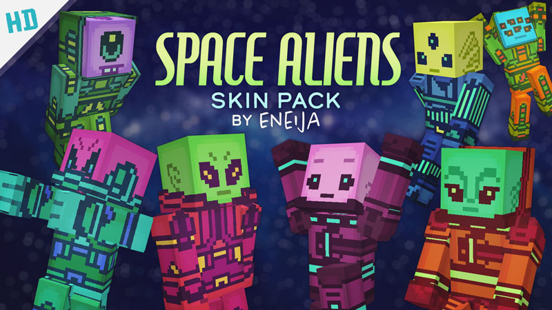 Space Aliens HD Key Art