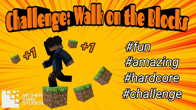 Challenge: Walk on the Blocks Key Art