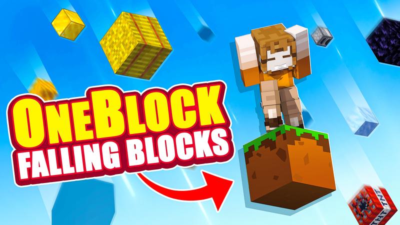 One Block: Falling Blocks Key Art