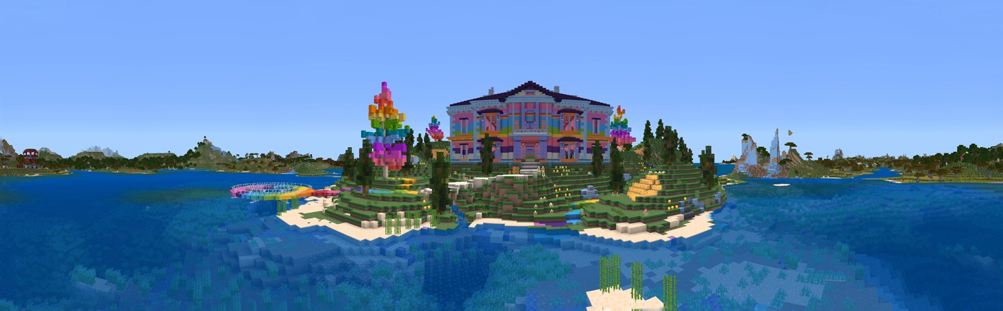 Rainbow Mansion Panorama