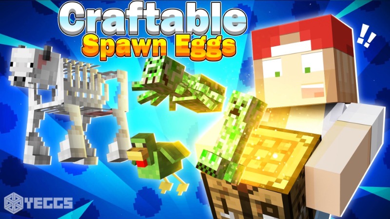 Craftable Spawn Eggs Key Art