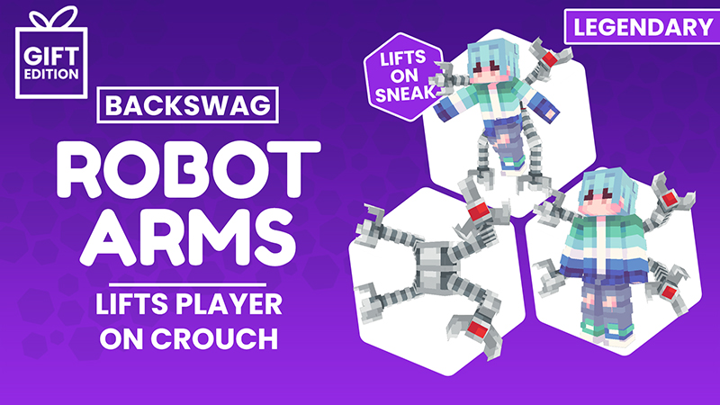 Robot Arms Backswag - Gift