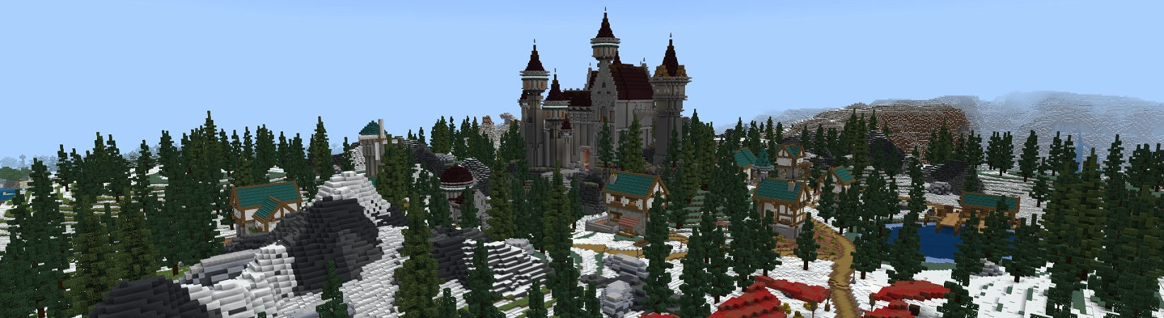 Winter Castle Panorama